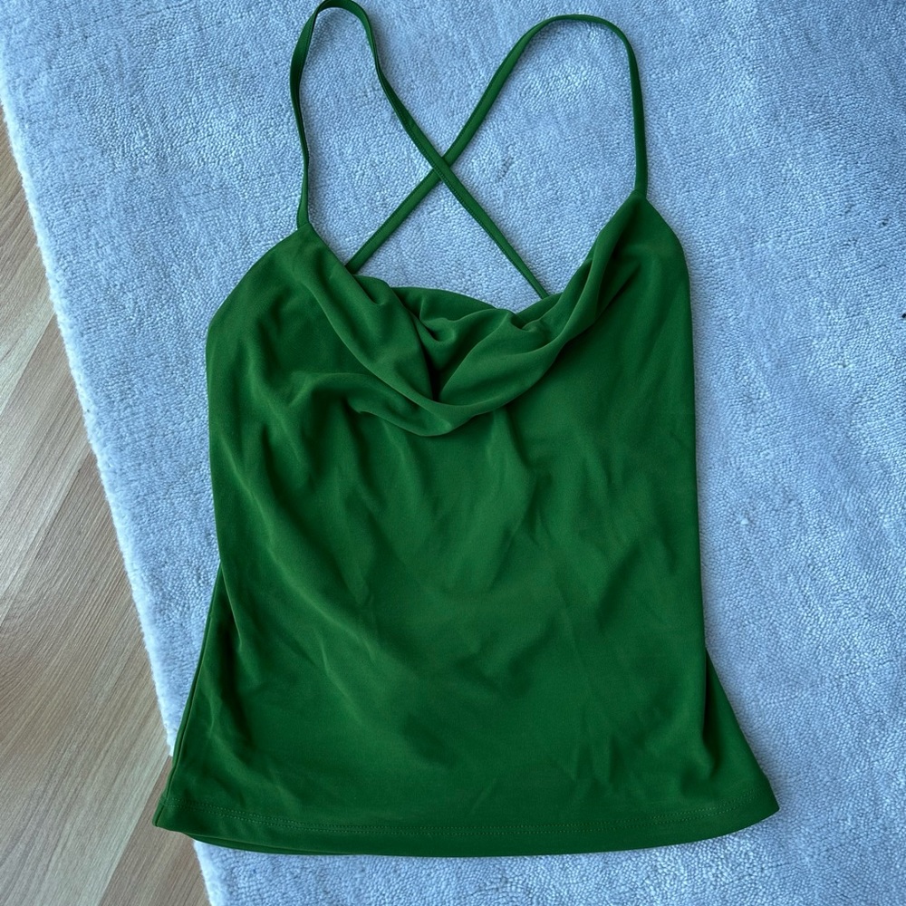 Zara Green Tank Top
